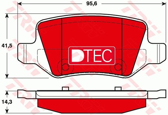 Mercedes-Benz A-Class W168 Arka Aks Disk Balatası TRW