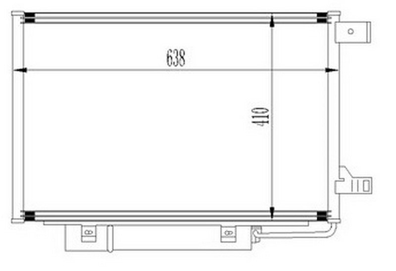 Mercedes Benz W169 W245 A150-B150-B160 Klima Kondenseri Otomatik-Manuel ORIS