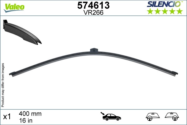 Mercedes Vito W447 Audi A4 A6 Q3 Q8 Arka Silecek Süpürgesi 400 mm VALEO