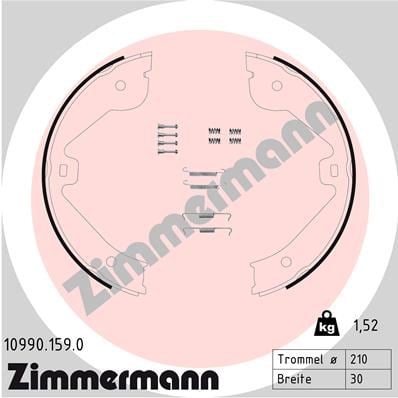 Mercedes W164 X164 W251 Land Rover Range Rover 3 L322 Volkswagen Touareg... ZIMMERMANN