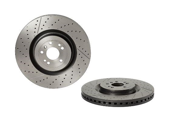 Mercedes W166 X166 Ön Fren Diski UV Kaplamalı BREMBO