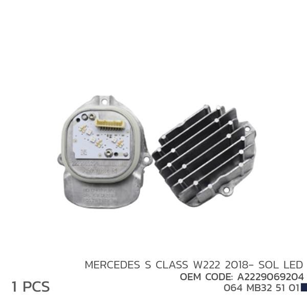 Mercedes S-Class W222 Sol LED Modül 2018- NIKEN