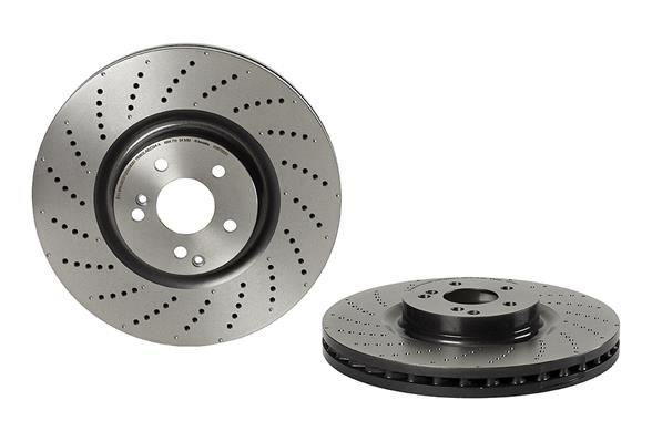 Mercedes AMG W204 S204 W205 S205 C205 A205 W212 S212 C207 A207 W221 C216 Ön... BREMBO