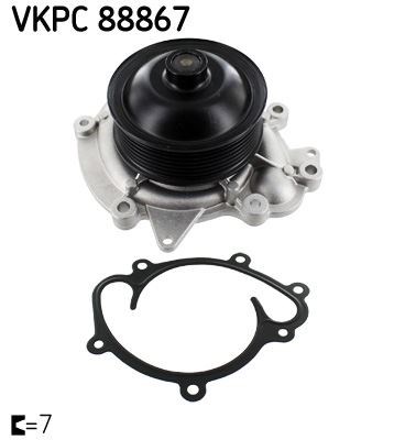 Mercedes W204 W212 W166 W221 W639 B906 Devirdaim Pompası OM642 SKF