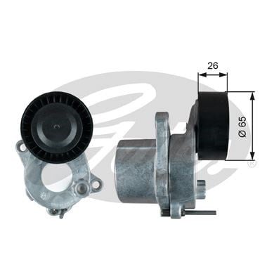 Mercedes W204 C204 S204 C218 W212 S212 C207 X204 W166 Kayış Gergi Rulmanı... GATES