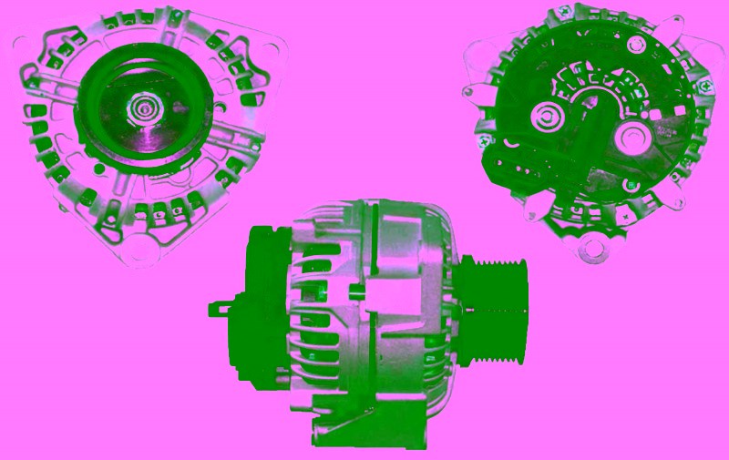 Mercedes Actros Axor Alternatör Bosch 24V 110A AEM