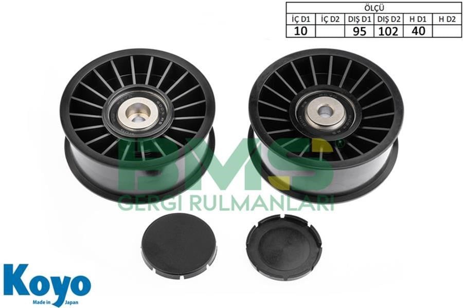 Mercedes 0303 0340 0404 Alternatör Gergi Rulmanı BMS
