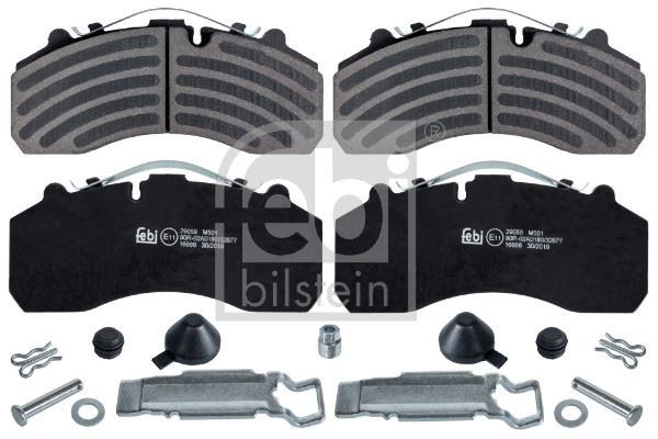 Mercedes Benz LKW Diskli Fren Balatası Takımı FEBI