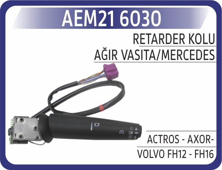 Mercedes Actros Axor Volvo FH12 FH16 Retarder Kolu AEM