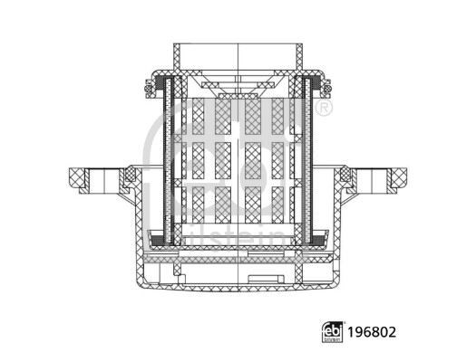 Mercedes Benz Trucks Filtre FEBI