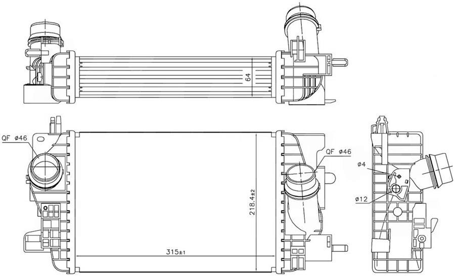 Opel Meriva Intercooler Brazing 1.3 CDTİ ORIS