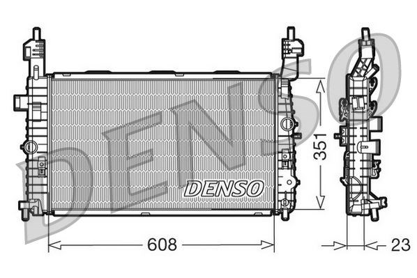 Opel Meriva A Motor Su Radyatörü DENSO