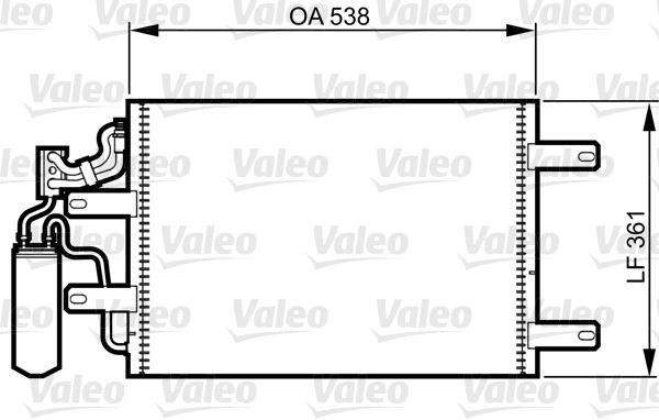 Opel Meriva A Klima Radyatörü Kondenseri 1.3 CDTI 03> VALEO