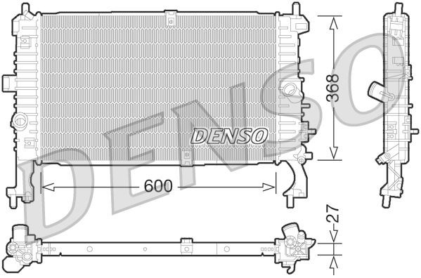 Opel Meriva A Motor Su Radyatörü DENSO