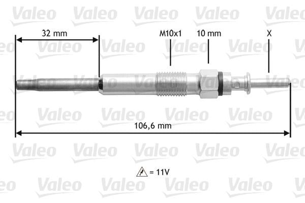 MG Rover 75 Opel BMW Kızdırma Bujisi VALEO
