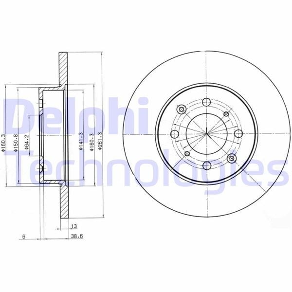 Rover 200 Ön Fren Aynası Havasız DELPHI