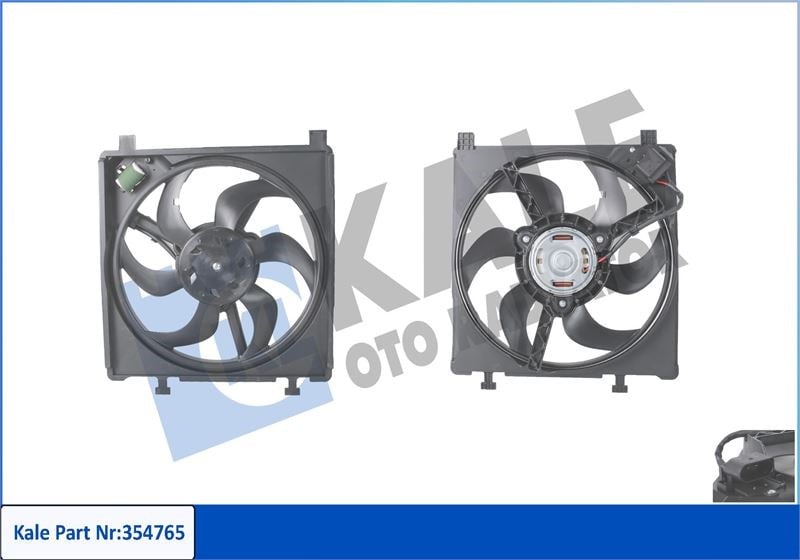 Seat Mii Skoda Citigo Volkswagen Up Load Up Fan Motoru KALE-RADYATOR