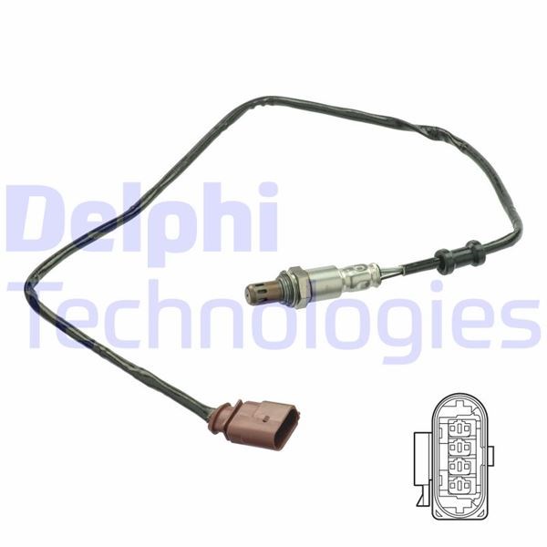 Seat Mii Oksijen Sensörü DELPHI