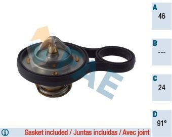 Mini Termostat 91 C W10 R50 R52 R53 FAE