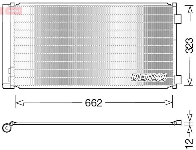 Mini R56 Klima Radyatörü DENSO