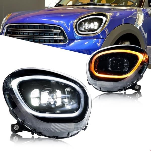 Mini R60 Ön Far Takımı LED Halojenden Dönüşüm DOGAN-