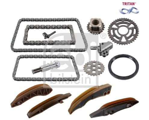 Mini BMW Eksantrik Zincir Seti [Eksantrik Mili-Yağ Pompası ve Denge Mili... FEBI