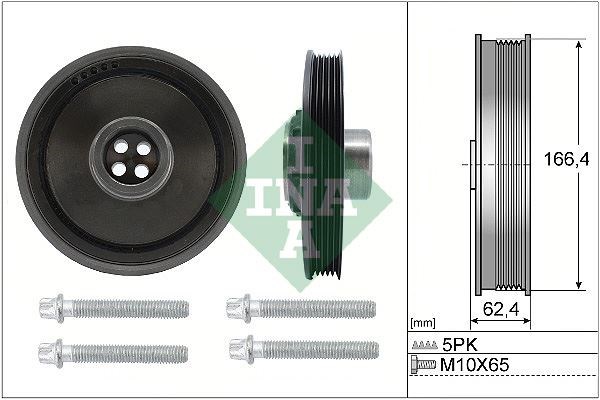 Mini R55 R56 R57 R58 R60 R61 Toyota Avensis Verso Krank Kasnağı INA