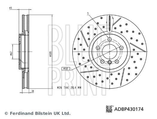 Mini Cooper 3 Fren Diski BLUEPRINT