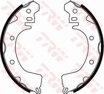 Mitsubishi Cordia Arka Aks Pabuçlu Balata Kiti TRW