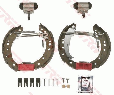Mitsubishi Colt VI Z3A-Z2A Smart Forfour 454 Arka Aks Pabuçlu Balata Kiti TRW