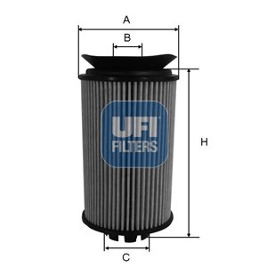 Mitsubishi-Fuso Yağ Kartuş Filtre UFI
