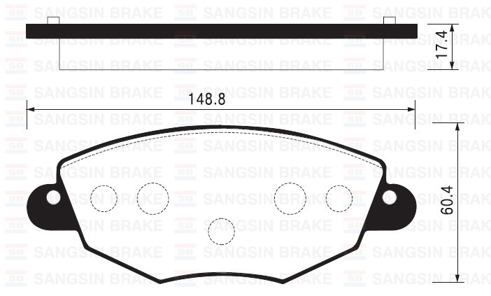 Ford Mondeo Jaguar X Type Ön Fren Balatası SANGSIN