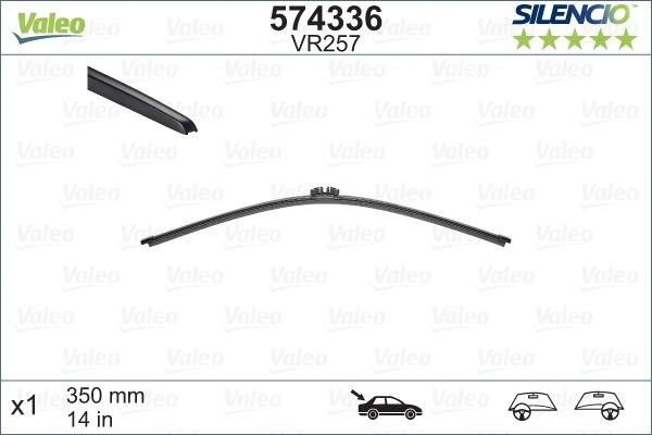Ford Mondeo 3 Arka Silecek Süpürgesi 480 mm VALEO