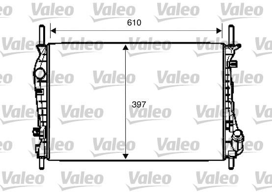 Ford Mondeo III Radyatör VALEO