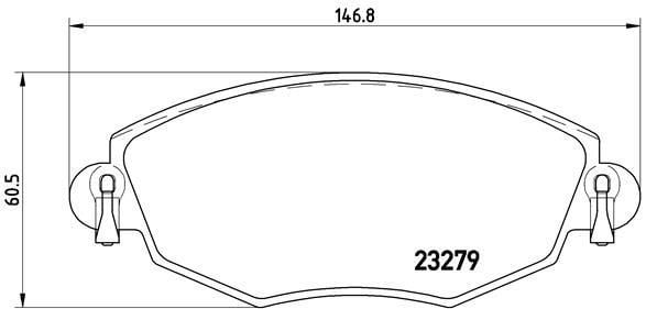 Ford Mondeo 3 Ön Fren Balatası VALEO