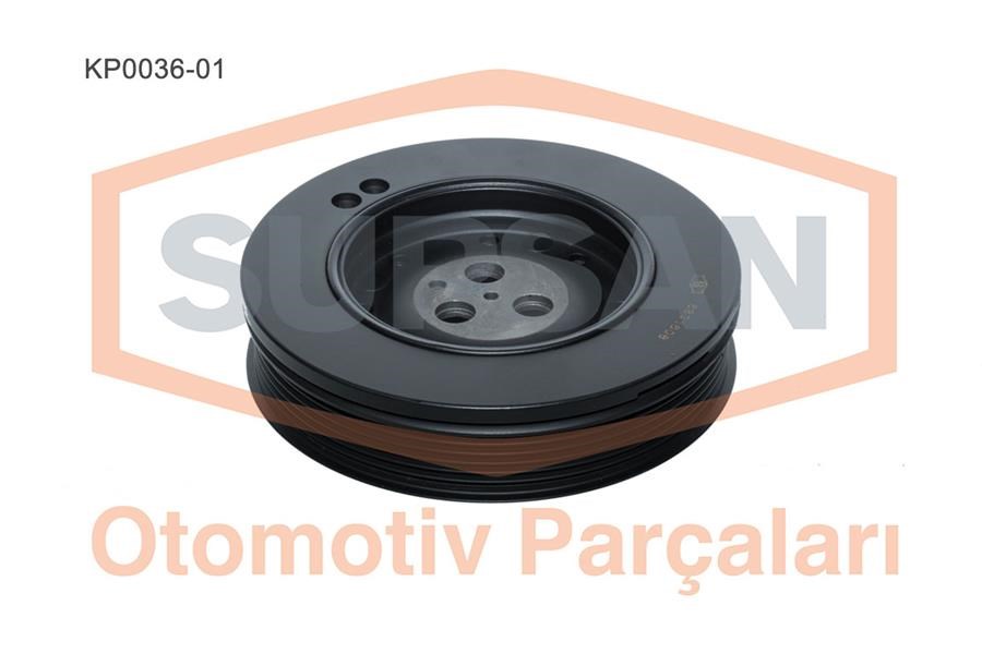 Ford Mondeo III Krank Kasnağı 2.0-2.2 16V TDCI SUPSAN