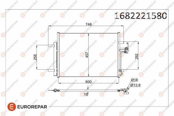 Ford Mondeo 4 Klima Radyatörü EUROREPAR