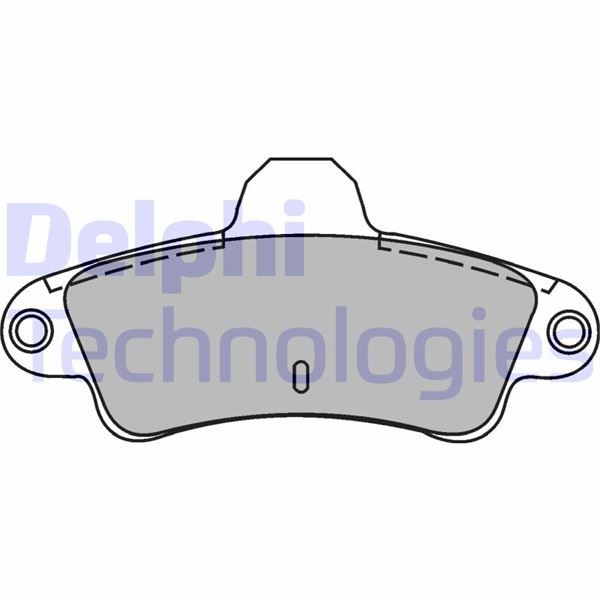 Ford Mondeo Arka Fren Balatası DELPHI