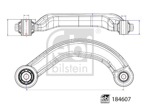 Ford Mondeo V Arka Salıncak Kolu Üst Sol FEBI