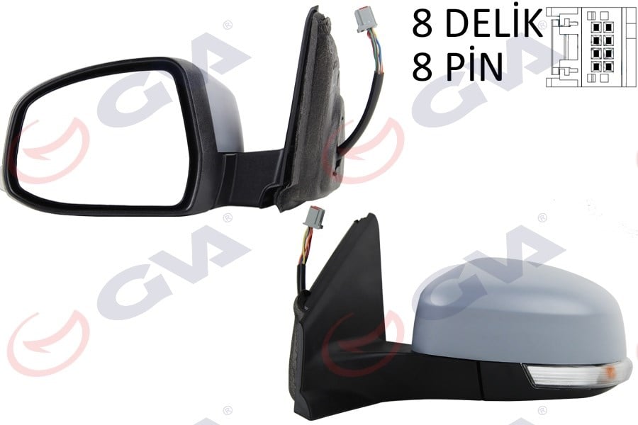 Ford Mondeo Sol Dış Dikiz Aynası Elektrikli Isıtmalı Katlanır Sinyalli... GVA