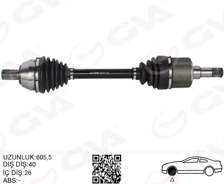 Ford Mondeo Ön Aks Komple Sol 2.0 TDCI GVA