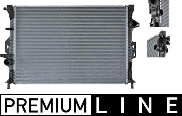 Ford Mondeo/S-Max/Galaxy ve Volvo S60/S80/XC60/XC70 Su Radyatörü 1.6-2.0... MAHLE
