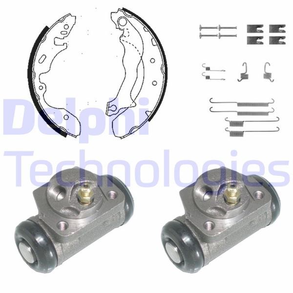 Ford Mondeo Arka Fren Pabuç Kiti DELPHI