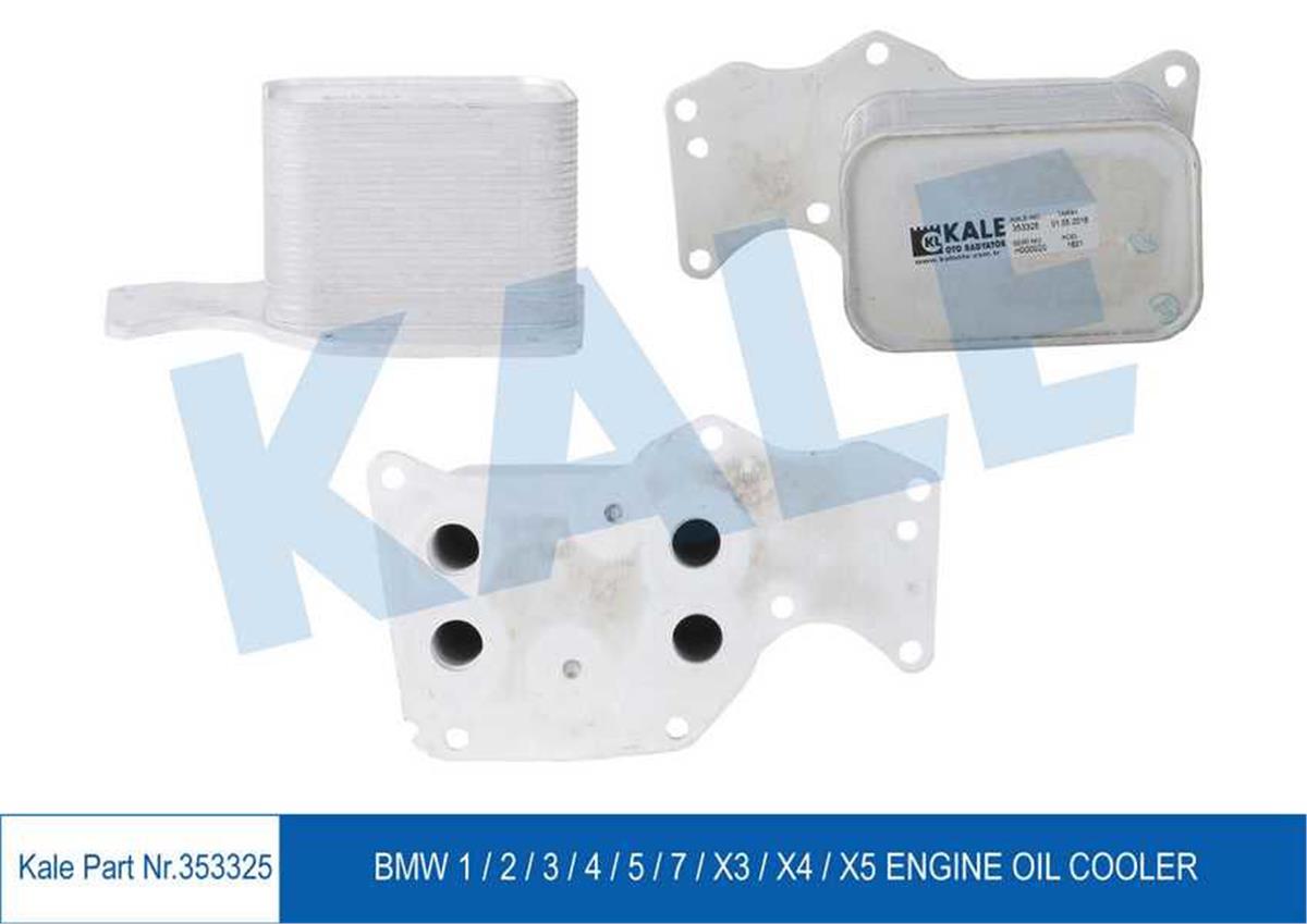 Motor Yağ Soğutucu Bmw 1-2-3-4-5-7-X3-X4-X5-F20 Lci-F21 Lci-F22-F22 Lci-F23-F30-
