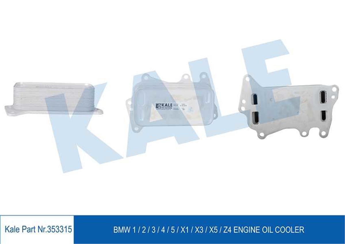 Motor Yağ Soğutucu Bmw  1-2-3-4-5-X1-X3-X5-Z4