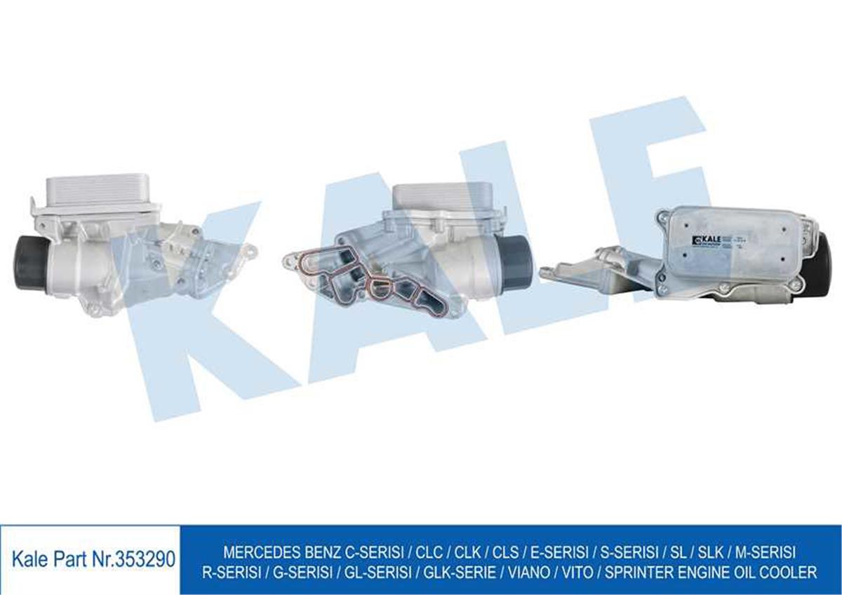 Motor Yağ Soğutucu Mercedesc-Clc-Clk-Cls-E-S-Sl-Slk-M-R-G-Gl-Glk-Serıe-Vıano-Vıt
