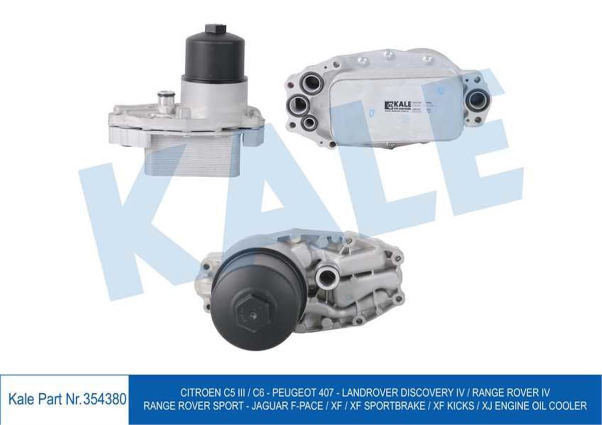 Motor Yağ Soğutucu Modül C5 Iıı-C6-Peugeot 407-Dışcovery Iv-Range Rover Iv-Jagua