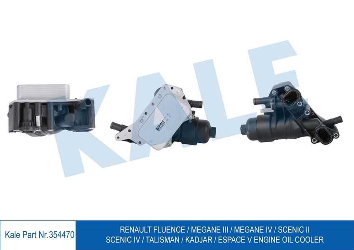 Motor Yağ Soğutucu Modül Fluence-Megane 3-Iv-Sceniç  Iı-Iv-Talısman-Kadjar-Espa