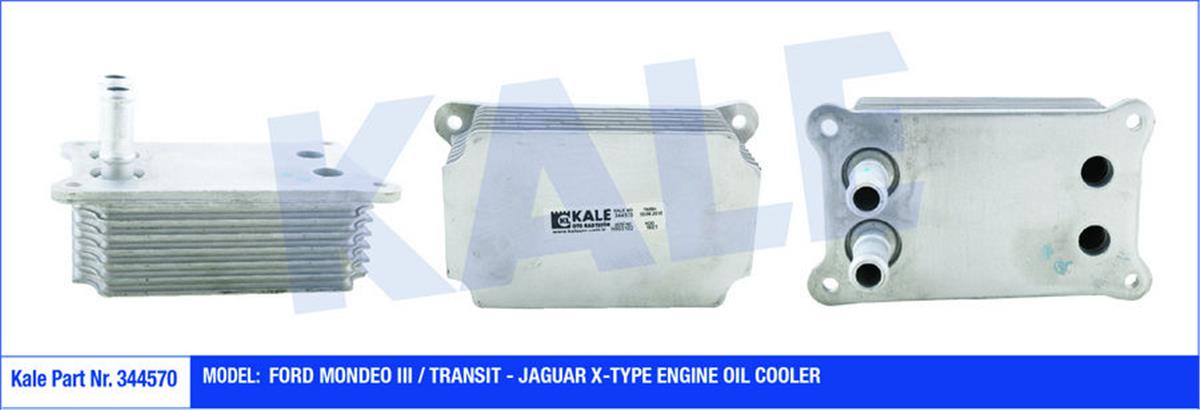 Motor Yağ Soğutucu Mondeo 3- 00 07 Transit V184 00 06 2.0Tdcı Jaguar X-Type 2.0