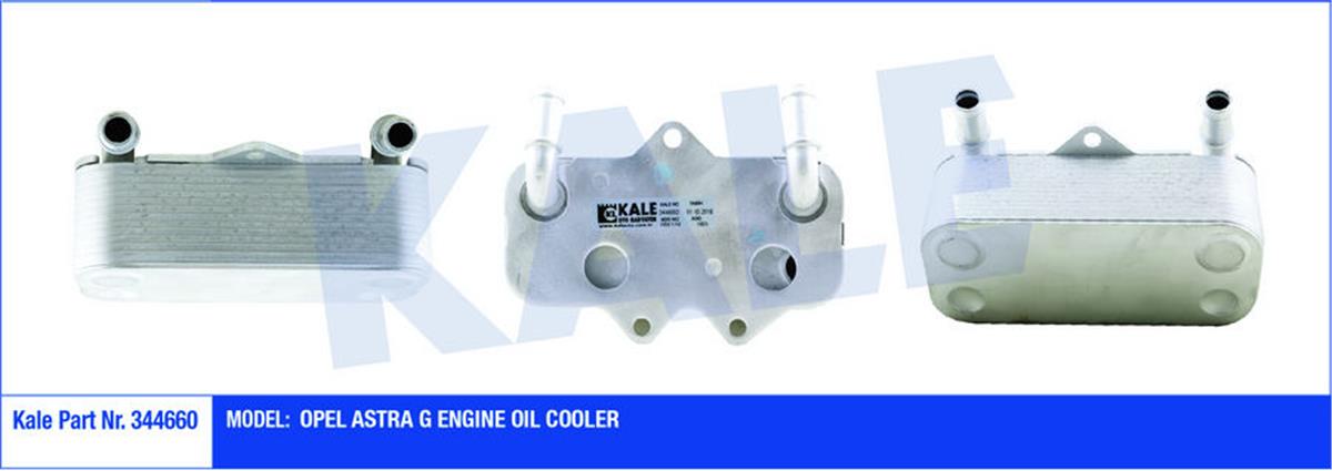 Motor Yağ Soğutucu Opel Astra G Al-Pl-Brz